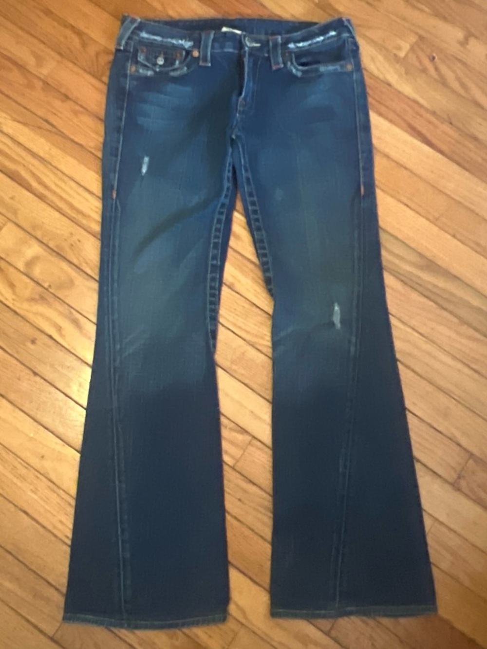 True Religion Dark Blue Flare Jeans